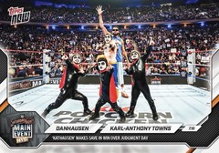 Danhausen / Karl-Anthony Towns NY KNICKS 2026 WWE Topps NOW Card 72 Presale