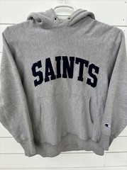 St. Paul Saints Champion Reverse Weave Baseball Hooded Sweatshirt Mens Medium