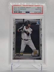 2020 Bowman Draft – Chrome Nick Gonzales #BD-81 Batting (RC)