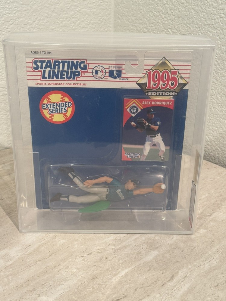 Alex Rodriguez 1995 Kenner Starting Lineup Extended Rookie Graded AFA 9.0 NM/MT