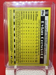 2025 Topps Series 1 Silver Pack Dylan Crews Mojo Refractor Nationals RC 195/199