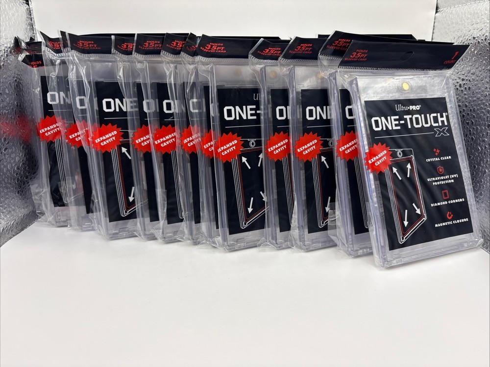 Ultra Pro One-Touch X Magnetic Card Holder 35pt UV Protection – Lot of 20