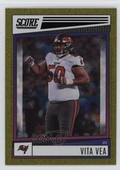 2022 Score Gold Dots /225 Vita Vea #70 1ui3