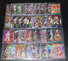 (653) San Francisco 49ers 2017-2025 Topps Refractor & Panini Prizm BULK Lot