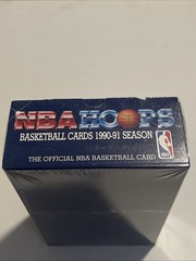 1990-91 NBA Hoops Series 1 Box 36 Packs Factory Sealed Case Fresh Michael Jordan