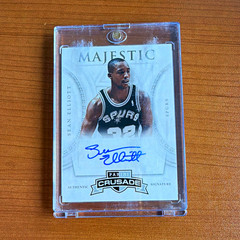 Panini 2012-13 Crusade Majestic Sean Elliott Spurs Auto Insert #91
