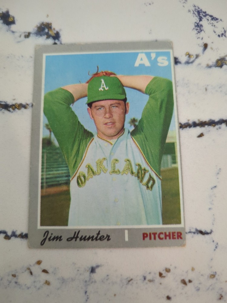 1970 Topps – Catfish Hunter #565