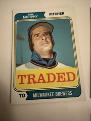 Vintage 1974 Topps Traded Baseball Card Lot of 6 VG/EX