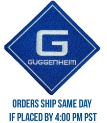 2025 Guggenheim Ad Advertising Jersey Patch – Los Angeles Dodgers