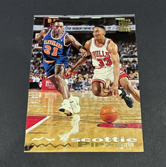 Topps 1993-94 Stadium Club Scottie Pippen #300 Chicago Bulls NBA Card