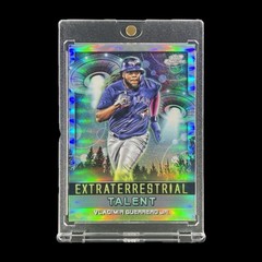 VLADIMIR GUERRERO JR. UFO CHROME REFRACTOR CARD 2024 Topps Cosmic – Blue Jays