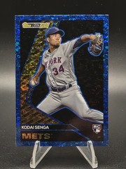 2023 Topps Update Kodai Senga Topps Black Gold [Blue Parallel] Rookie #BG-17
