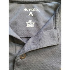 Antigua Houston Astros Polo Shirt Mens 2XL Blue Embroidered Logo MLB