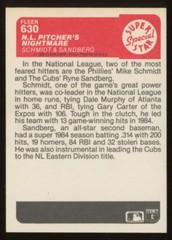 1985 Fleer Baseball Cards – Various Cards – Pick from list