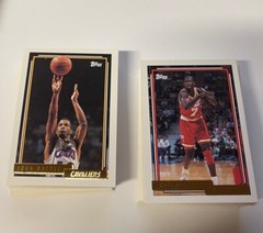 1992-93 Topps Gold Basketball Singles You Pick 1-200