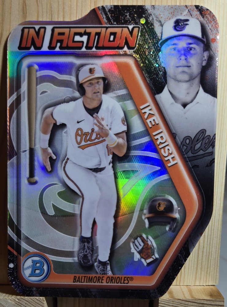Ike Irish 2025 Bowman Draft – Bowman in Action #BIA-17