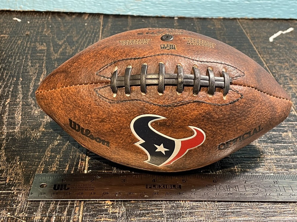 NFL Houston Texans Color Logo Football , 9-Inches