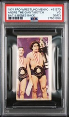 1974 Menko Pro Wrestling Andre The Giant PSA 3 MC Pop 1! Gotch Bat & Bones 61370