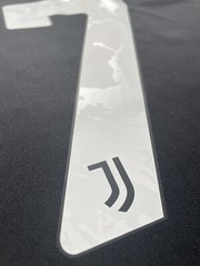 2021/22 Juventus Away Jersey #7 Ronaldo XL adidas Soccer Cygames CR7 Black Kit