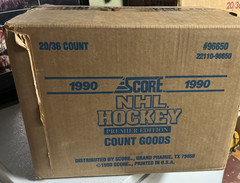 1990 91 Score Hockey Factory Sealed Case 20 Box UnOpened Boxes Jagr PSA 10 Rc🔥