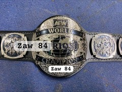 House Of Black Trios Aew Heavyweight Wrestling Championship Belt Replica