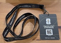 World Cup 2026 Fan ID Card / Badge & Lanyard – Official FIFA USA Stadium Edition