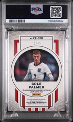 Cole Palmer Relic Patch /49 PSA 10 2023 Panini Obsidian Electric Etch Red Pulsar