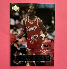 Upper Deck 2002-03 Star Rookie Retro Insert #420 Michael Jordan Chicago Bulls
