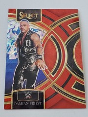 2024 Panini Select WWE – Premier Level – Damian Priest – Red Wave Prizm /99 #107