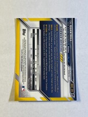 Cal Quantrill 2016 Bowman Draft Chrome REFRACTOR #BDC-20 Padres 1st Rookie