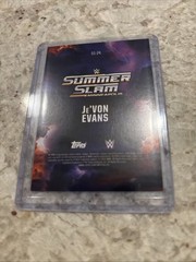 Je&rsquo;Von Evans 2026 Topps WWE Summerslam Exclusive Minneapolis MN BLUE