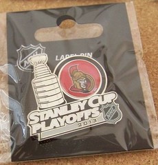 2013 Stanley Cup Playoffs logo lapel pin NHL Ottawa Senators