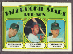 1972 Topps Set-Break # 79 Carlton Fisk/Cecil Cooper VG-VGEX *JAYSACE*