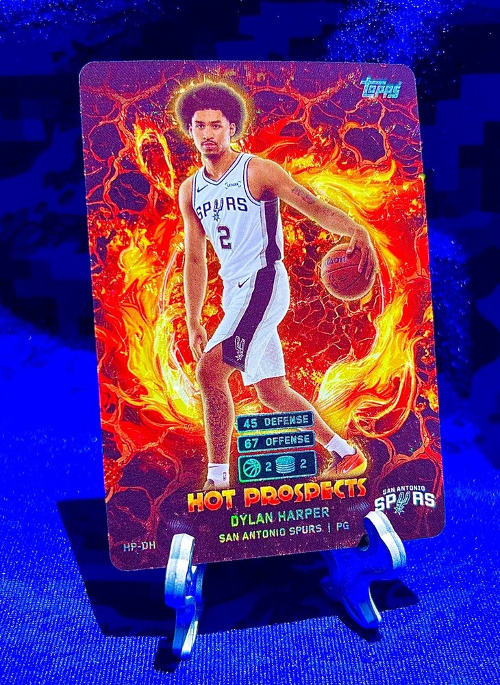DYLAN HARPER 2025 Topps Match Attax Hot Prospects HOLO FOIL #HP DH SPURS 🔥🔥🔥