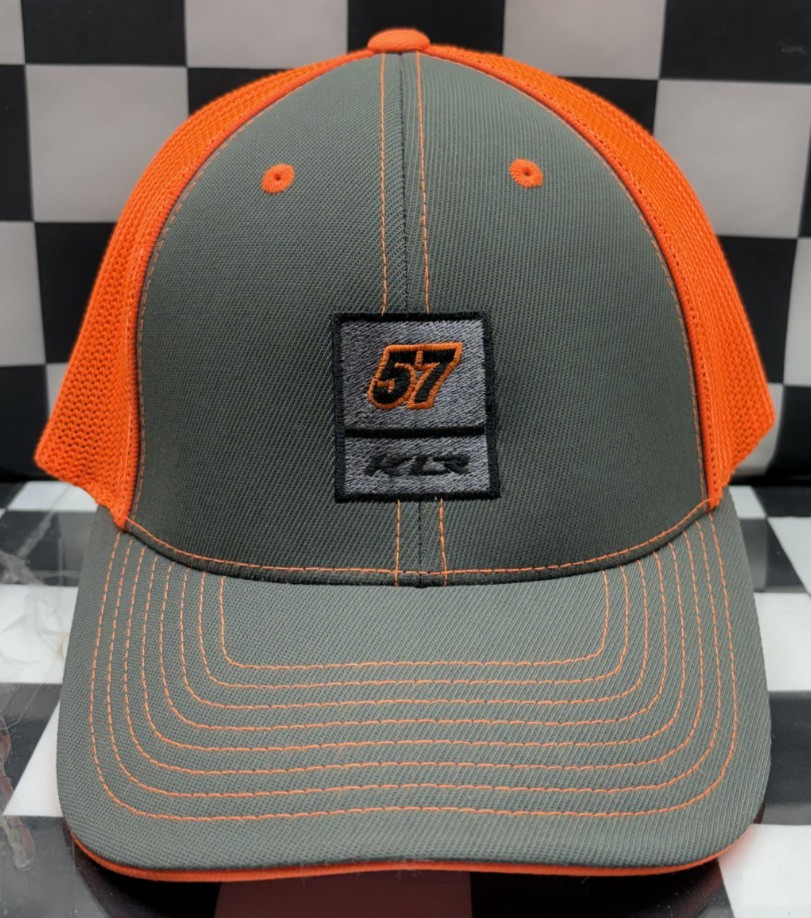 KYLE LARSON #57 KLR SPRINT CAR DIRT RACING HAT SIZE S/M