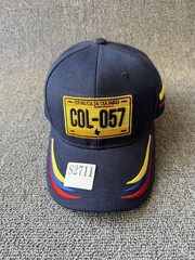 Original Colombia Baseball Cap Strapback Navy Blue One Size Patriotic Travel