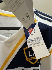 Authentic brand new Adidas LA Galaxy MLS Home Soccer Jersey size L