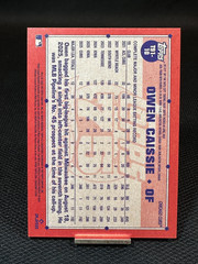 2026 Topps Series 1 OWEN CAISSIE 1991 Topps RC #T91-10