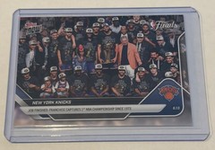 New York Knicks – 2025-26 NBA Topps NOW – NBA Finals Champions – NY Knicks #341
