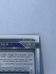 2019 Bowman Chrome Draft Sapphire Edition – Michael Toglia BDC-64 Green /50 (RC)