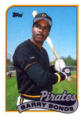1989 Topps #620 Barry Bonds Pittsburgh Pirates