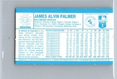 1980 Kellogg&rsquo;s 3-D Superstars #15 Jim Palmer – HOF NM *TEXCARDS*