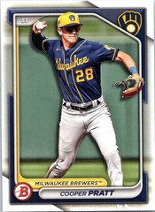 2024 Bowman Draft #BD-84 Cooper Pratt Milwaukee Brewers
