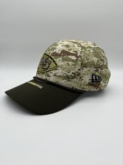 Kansas City Chiefs New Era 39Thirty Size M / L USA Salute to Service Camo Hat