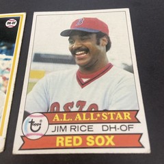 Jim Rice – Lot of 2 Cards – 1978 & 1979 Topps – Boston Red Sox #670 & #400