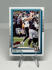 Cam Little 2025 Donruss Rookies & Highlights Jaguars #DRH-97 Print Run: 2250