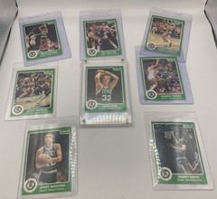1985-86 Star Company Boston Celtics 8-card Team Set Larry Bird Green Border