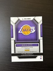 Bob McAdoo 2022-23 Prizm Signatures Choice Red Scope #SIG-BMC Autograph Auto SP