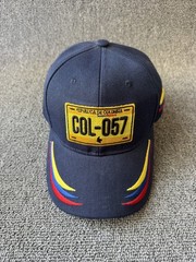 Original Colombia Baseball Cap Strapback Navy Blue One Size Patriotic Travel