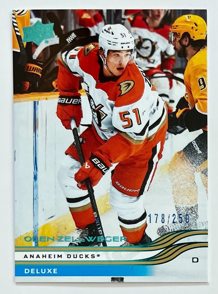 2025-2026 Upper Deck Series 2 Olen Zellweger Deluxe /250!